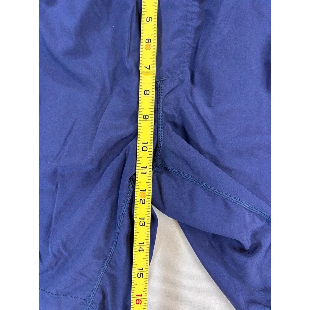 Birddogs Gym Shorts Mens Medium Navy Blue Lined Athletic Performance Stretch